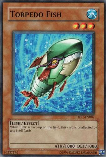 Torpedo Fish - Invasion of Chaos (Worldwide English) YuGiOh trading card