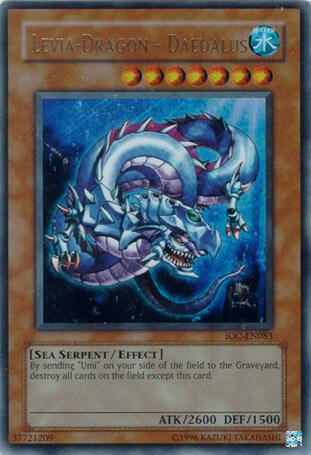 Levia-Dragon - Daedalus - Invasion of Chaos (Worldwide English) YuGiOh trading card