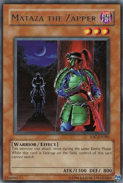 Mataza the Zapper trading card from Invasion of Chaos (Worldwide English) Mataza the Zapper - Invasion of Chaos (Worldwide English) YuGiOh trading card