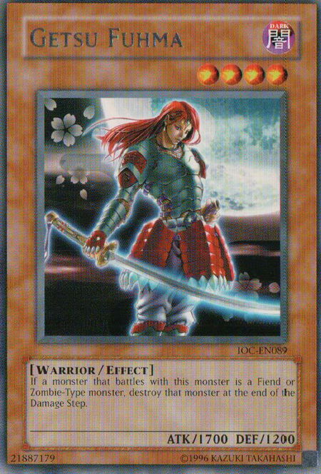Getsu Fuhma - Invasion of Chaos (Worldwide English) YuGiOh trading card