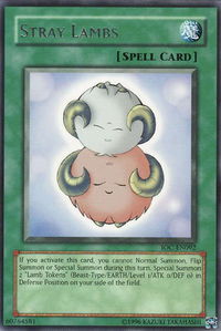 Stray Lambs - Invasion of Chaos (Worldwide English) (IOC-EN) #IOC-EN092 - Rare YuGiOh Trading Card