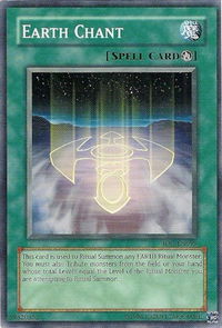Earth Chant - Invasion of Chaos (Worldwide English) (IOC-EN) #IOC-EN099 - Common / Short Print YuGiOh Trading Card