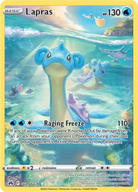 Lapras - Crown Zenith: Galarian Gallery (CRZ:GG) #GG05/GG70 - Ultra Rare Pokémon Trading Card