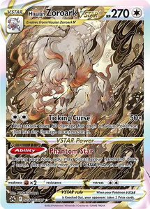 Hisuian Zoroark VSTAR - Crown Zenith: Galarian Gallery (CRZ:GG) #GG56/GG70 - Ultra Rare Pokémon Trading Card