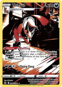 Thievul - Crown Zenith: Galarian Gallery (CRZ:GG) #GG17/GG70 - Ultra Rare Pokémon Trading Card