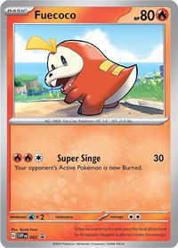 Fuecoco - 002 - SV: Scarlet & Violet Promo Cards (SVP) #002 - Promo Pokémon Trading Card