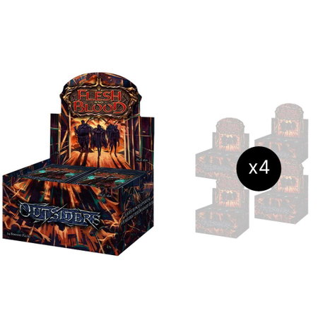 Outsiders Booster Box Case - Outsiders Flesh and Blood trading card