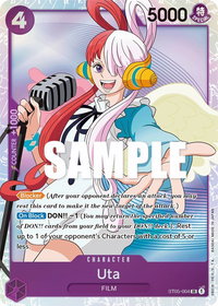 Uta - Starter Deck 5: Film Edition (ST-05) #ST05-004 - Super Rare One Piece Trading Card