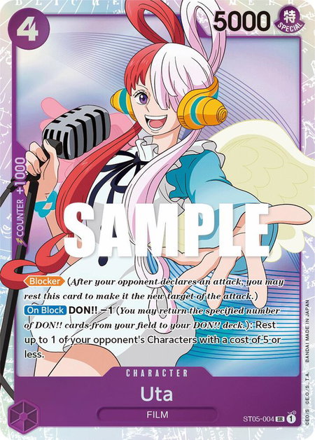 Uta - Starter Deck 5: Film Edition One Piece trading card