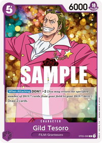 Gild Tesoro - Starter Deck 5: Film Edition (ST-05) #ST05-006 - Common One Piece Trading Card