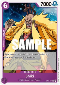 Shiki - Starter Deck 5: Film Edition (ST-05) #ST05-008 - Common One Piece Trading Card