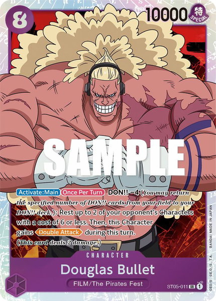 Douglas Bullet - Starter Deck 5: Film Edition One Piece trading card