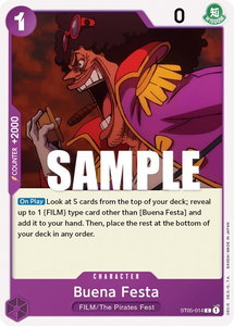 Buena Festa - Starter Deck 5: Film Edition (ST-05) #ST05-014 - Common One Piece Trading Card