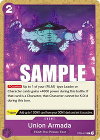 Union Armada - Starter Deck 5: Film Edition (ST-05) #ST05-017 - Common One Piece Trading Card