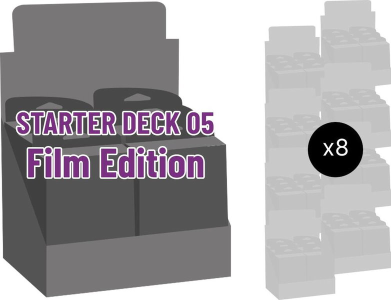 Starter Deck 5: Film Edition Display Case - Starter Deck 5: Film Edition One Piece trading card