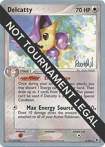 Delcatty - 2004 (Reed Weichler) - World Championship Decks (WCD) #5/109 - Holo Rare Pokémon Trading Card