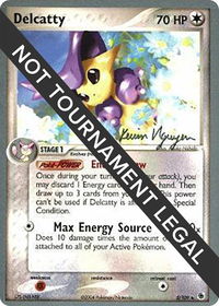 Delcatty - 2004 (Kevin Nguyen) - World Championship Decks (WCD) #5/109 - Holo Rare Pokémon Trading Card