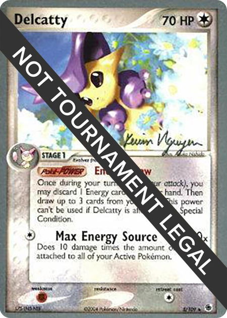 Delcatty - 2004 (Kevin Nguyen) - World Championship Decks Pokémon trading card