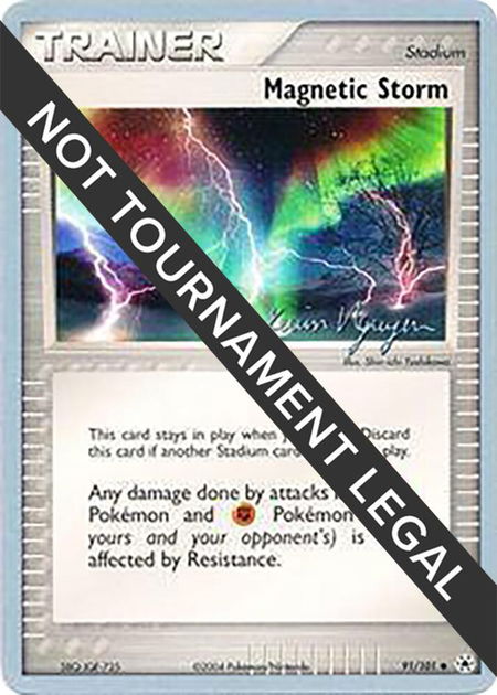 Magnetic Storm - 2004 (Kevin Nguyen) - World Championship Decks Pokémon trading card