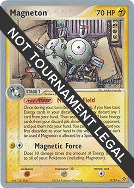 Magneton - 2004 (Reed Weichler) - World Championship Decks Pokémon trading card