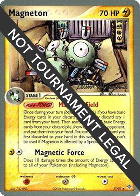 Magneton - 2004 (Kevin Nguyen) - World Championship Decks Pokémon trading card