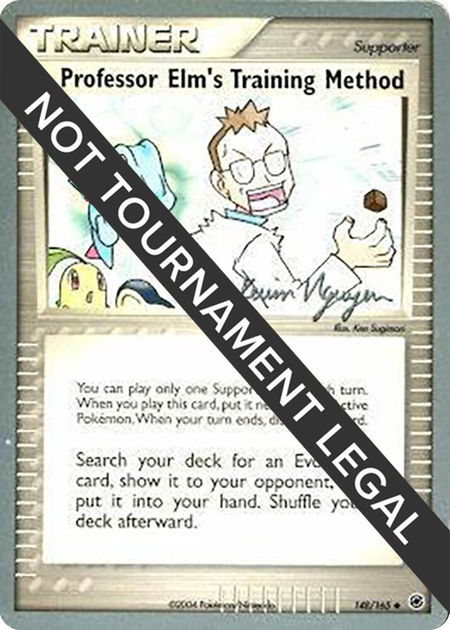 Professor Elm's Training Method - 2004 (Kevin Nguyen) - World Championship Decks Pokémon trading card