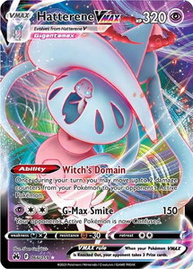 Hatterene VMAX - SWSH: Crown Zenith (CRZ) #066/159 - Ultra Rare Pokémon Trading Card