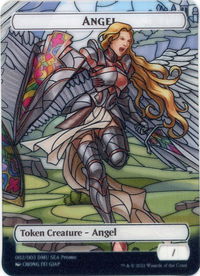 Angel Token [SEA Exclusive] - Dominaria United (DMU) #2 - Token Magic: The Gathering Trading Card