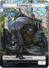 Construct Token [SEA Exclusive] - The Brothers' War (BRO) #1 - Token Magic: The Gathering Trading Card