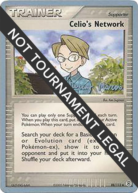 Celio's Network - 2005 (Jeremy Maron) - World Championship Decks Pokémon trading card