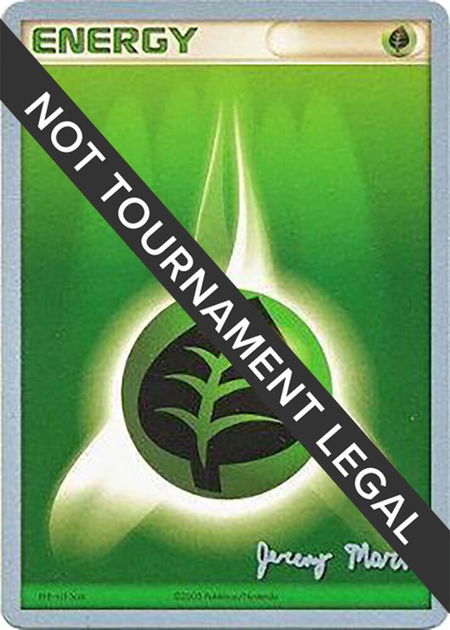 Grass Energy - 2005 (Jeremy Maron) - World Championship Decks Pokémon trading card