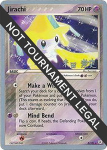 Jirachi - 2005 (Takashi Yoneda) - World Championship Decks (WCD) #8/101 - Rare Pokémon Trading Card