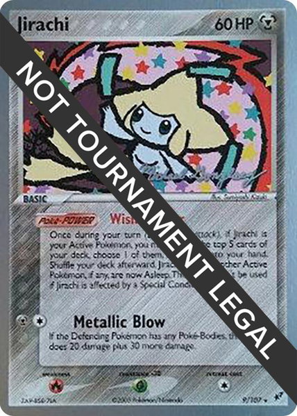 Jirachi - 2005 (Michael Gonzalez) trading card from World Championship Decks Jirachi - 2005 (Michael Gonzalez) - World Championship Decks Pokémon trading card