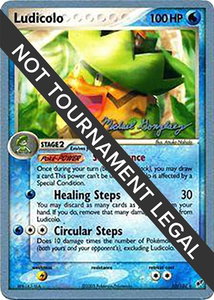 Ludicolo - 2005 (Michael Gonzalez) - World Championship Decks (WCD) #10/107 - Rare Pokémon Trading Card