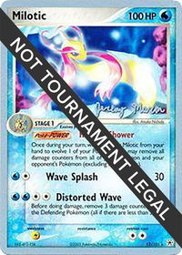 Milotic - 2005 (Jeremy Maron) - World Championship Decks (WCD) #12/101 - Rare Pokémon Trading Card