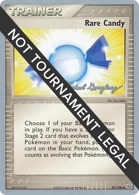 Rare Candy - 2005 (Michael Gonzalez) - World Championship Decks Pokémon trading card