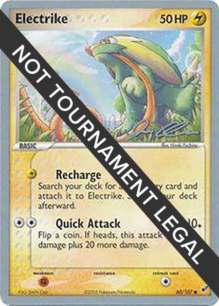 Electrike - 2006 (Jason Klaczynski) - World Championship Decks Pokémon trading card