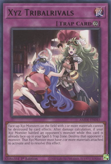 Xyz Tribalrivals - Amazing Defenders YuGiOh trading card