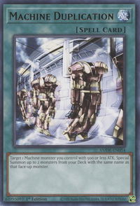 Machine Duplication - Amazing Defenders (AMDE) #AMDE-EN054 - Rare YuGiOh Trading Card