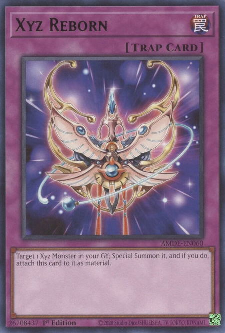 Xyz Reborn - Amazing Defenders YuGiOh trading card