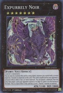 Expurrely Noir - Amazing Defenders (AMDE) #AMDE-EN018 - Super Rare YuGiOh Trading Card