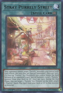 Stray Purrely Street - Amazing Defenders (AMDE) #AMDE-EN019 - Rare YuGiOh Trading Card