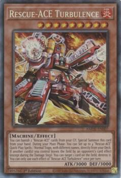 Rescue-ACE Turbulence (CR) - Amazing Defenders YuGiOh trading card