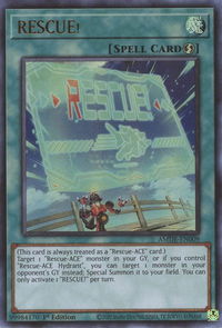 RESCUE! - Amazing Defenders (AMDE) #AMDE-EN009 - Ultra Rare YuGiOh Trading Card
