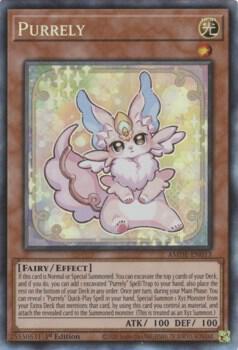 Purrely (CR) trading card from Amazing Defenders Purrely (CR) - Amazing Defenders YuGiOh trading card