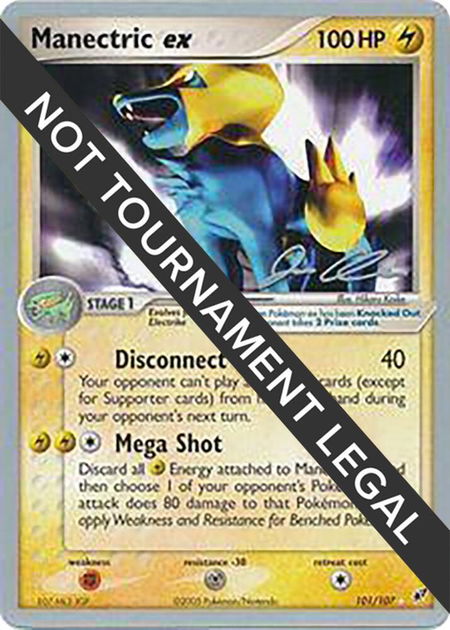 Manectric ex - 2006 (Jason Klaczynski) - World Championship Decks Pokémon trading card
