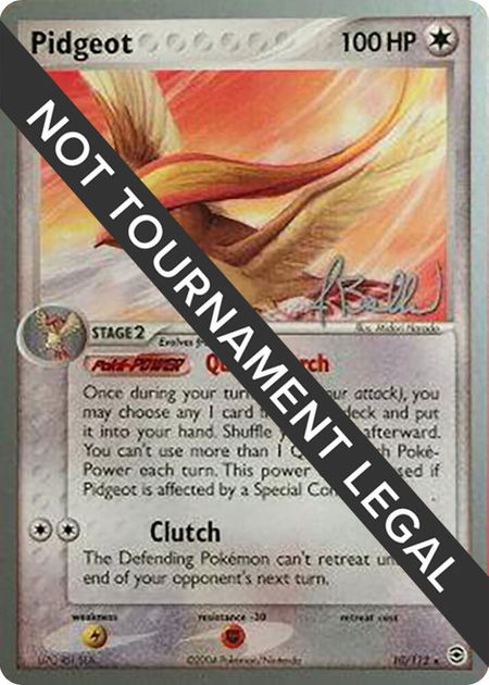 Pidgeot - 2006 (Jimmy Ballard) - World Championship Decks Pokémon trading card