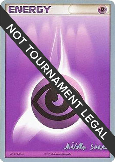 Psychic Energy - 2006 (Miska Saari) - World Championship Decks Pokémon trading card