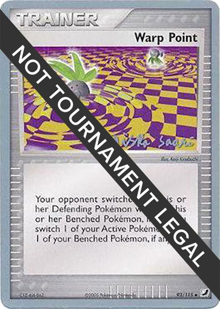 Warp Point - 2006 (Miska Saari) - World Championship Decks Pokémon trading card