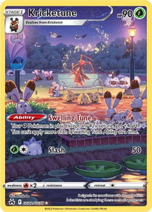 Kricketune - Crown Zenith: Galarian Gallery (CRZ:GG) #GG02/GG70 - Ultra Rare Pokémon Trading Card